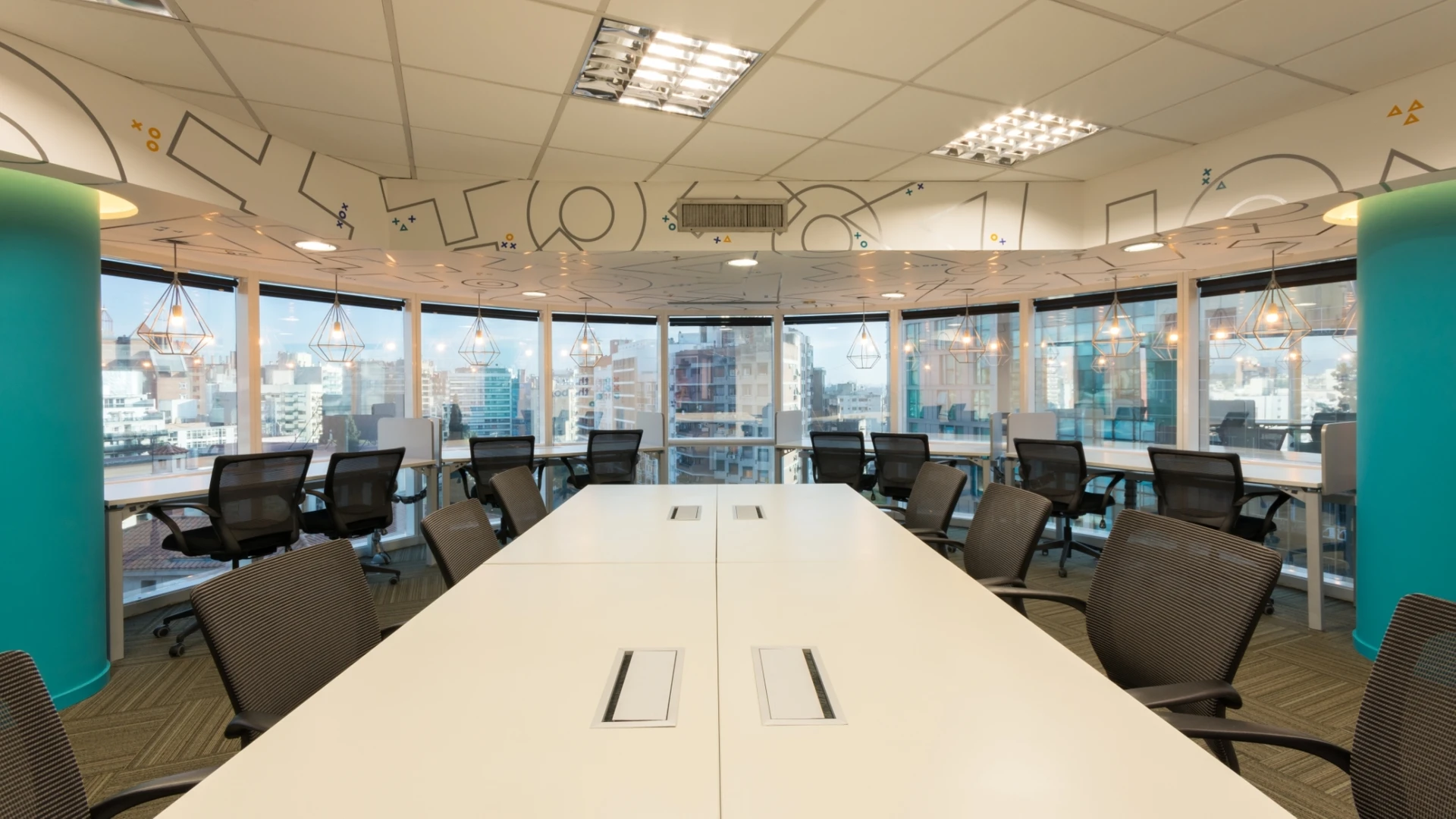 Recepción y área de bienvenida